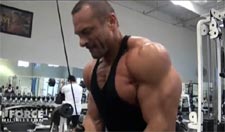 2010 NPC Tournament of Champions:  Delts and Arms training, 2 weeks out